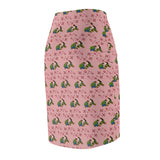 Tie My Moccasins Women's Pencil Skirt
