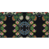 Eastern Woodlands Floral Roses and Fruit Beadwork Print Kenway Evening bag