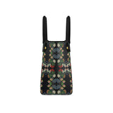 Eastern Woodlands Floral Roses and Fruit Beadwork Print Mini Bonchurch Shopper Bag