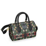 Eastern Woodlands Floral Roses and Fruit Beadwork Print Mini Denbigh Duffle bag