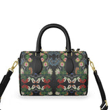 Eastern Woodlands Floral Roses and Fruit Beadwork Print Mini Denbigh Duffle bag