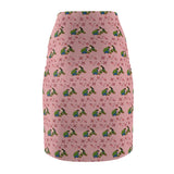 Tie My Moccasins Women's Pencil Skirt