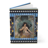 Sedna - Original Artwork - Indigenous Goddess Gang - Art Nouveau Hardcover Journal Matte