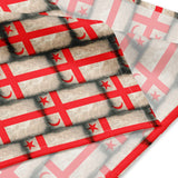 Mi'kmaq Mi'kmaw, Micmac L'nu Weathered Flag Print Bandana