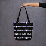Hiawatha Belt Black Background Tote Bag