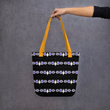 Hiawatha Belt Black Background Tote Bag