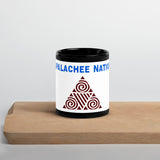 Apalachee Nation Black Glossy Mug