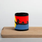 Clatsop Tribe of Oregon and Washington Black Glossy Mug