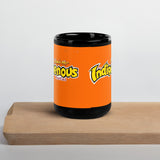 Flamin' Hot Indigenous Aunties - Black Glossy Mug