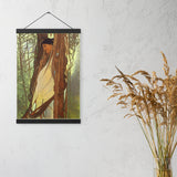 Giizhik - Indigenous Goddess Gang - Art Nouveau Poster with Hangers