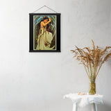 Generosity - Indigenous Goddess Gang - Art Nouveau Poster with Hangers