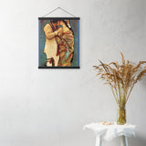 Thro-sii-muu - Indigenous Sweethearts - Art Nouveau Poster with Hangers