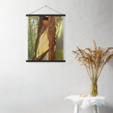 Giizhik - Indigenous Goddess Gang - Art Nouveau Poster with Hangers