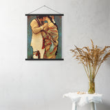 Thro-sii-muu - Indigenous Sweethearts - Art Nouveau Poster with Hangers