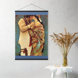 Thro-sii-muu - Indigenous Sweethearts - Art Nouveau Poster with Hangers