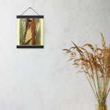 Giizhik - Indigenous Goddess Gang - Art Nouveau Poster with Hangers