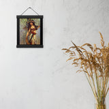 Cayuga - Starting Place - Indigenous Goddess Gang - Art Nouveau Poster with Hangers