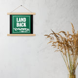 Land Back Poster with Hangers