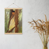 Giizhik - Indigenous Goddess Gang - Art Nouveau Poster with Hangers