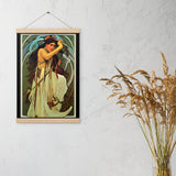 Generosity - Indigenous Goddess Gang - Art Nouveau Poster with Hangers