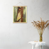 Giizhik - Indigenous Goddess Gang - Art Nouveau Poster with Hangers