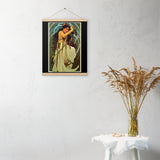 Generosity - Indigenous Goddess Gang - Art Nouveau Poster with Hangers