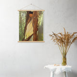 Giizhik - Indigenous Goddess Gang - Art Nouveau Poster with Hangers