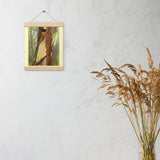 Giizhik - Indigenous Goddess Gang - Art Nouveau Poster with Hangers