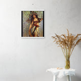 Cayuga - Starting Place - Indigenous Goddess Gang - Art Nouveau Poster with Hangers
