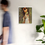 Escanaba-Flat-Rocks Indigenous Goddess Gang - Art Nouveau Poster with Hangers