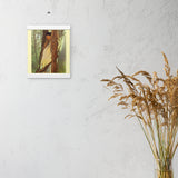 Giizhik - Indigenous Goddess Gang - Art Nouveau Poster with Hangers