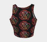 Two Rabbits Indigenous Designer Athletic Crop Top