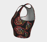 Two Rabbits Indigenous Designer Athletic Crop Top