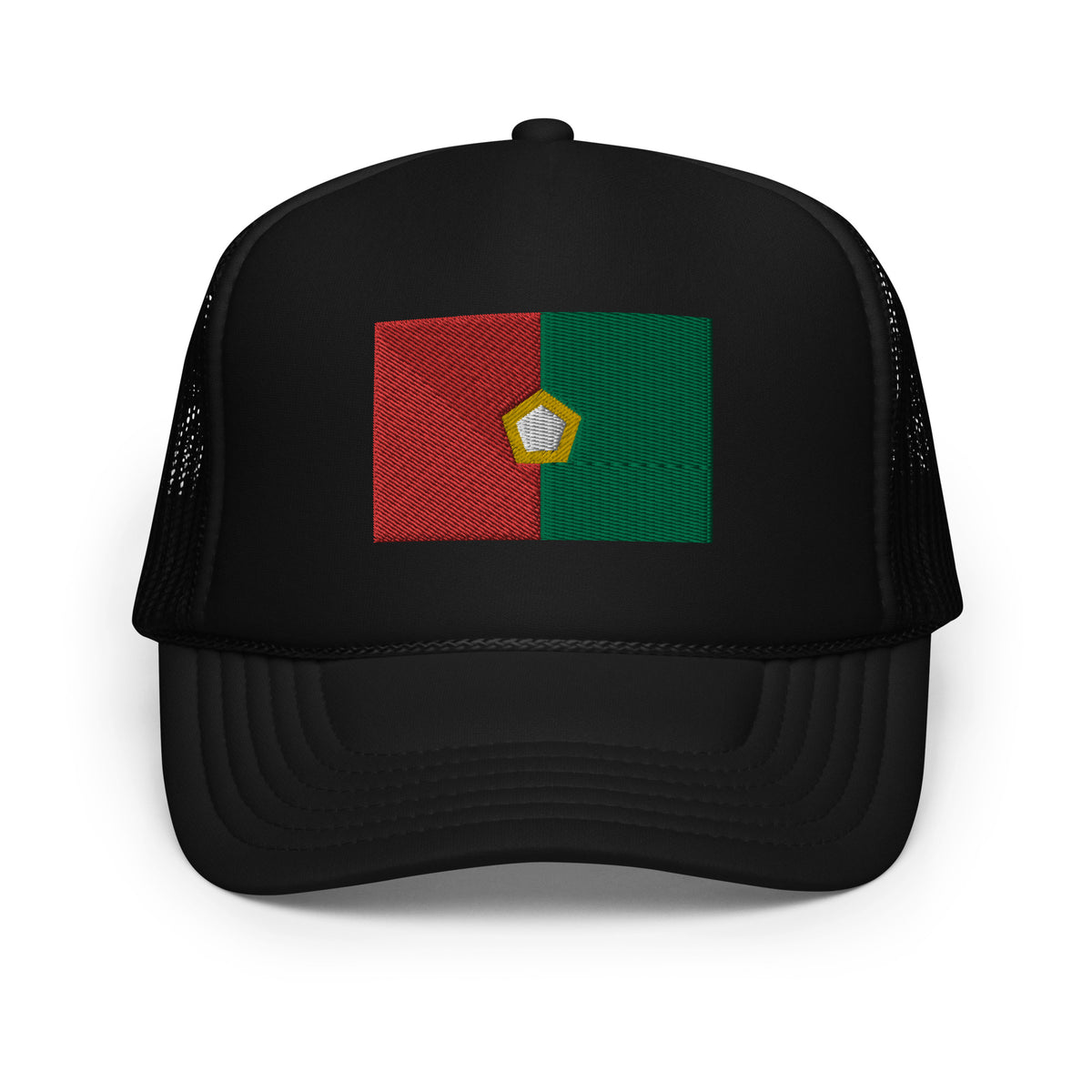 Flag of the Ninilchik Foam Trucker Hat – Abenaki to Zuni