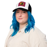 Warrior Women Flag Print Foam Trucker Hat