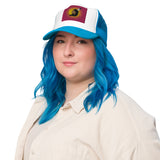 Warrior Women Flag Print Foam Trucker Hat