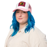 Warrior Women Flag Print Foam Trucker Hat