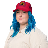 Warrior Women Flag Print Foam Trucker Hat