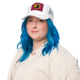 Warrior Women Flag Print Foam Trucker Hat