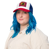 Warrior Women Flag Print Foam Trucker Hat