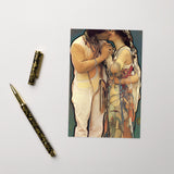 Aynnshn Sweethearts - Indigenous Art Nouveau - Greeting Card