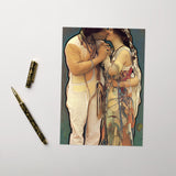 Aynnshn Sweethearts - Indigenous Art Nouveau - Greeting Card