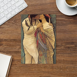 Konnornhkwa Sweethearts - Indigenous Art Nouveau - Greeting Card