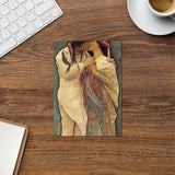 Konnornhkwa Sweethearts - Indigenous Art Nouveau - Greeting Card