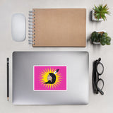 Women Warrior Flag Bumper Sticker