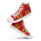 Mohawk Warrior Society - Men’s High Top Canvas Shoes
