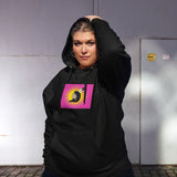 Warrior Women Flag Print Unisex Midweight Hoodie