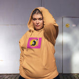 Warrior Women Flag Print Unisex Midweight Hoodie