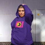 Warrior Women Flag Print Unisex Midweight Hoodie