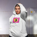 Warrior Women Flag Print Unisex Midweight Hoodie